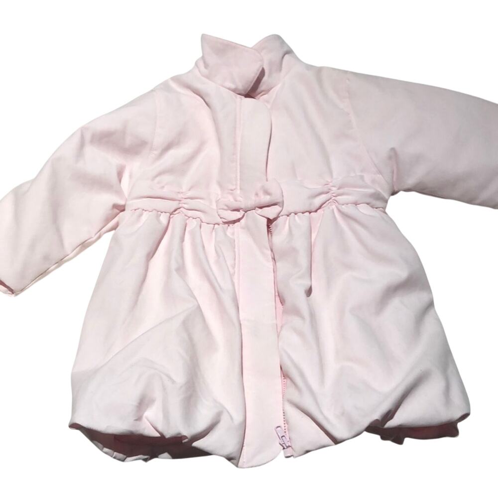 Emile et rose 18m soft light pink coat euc